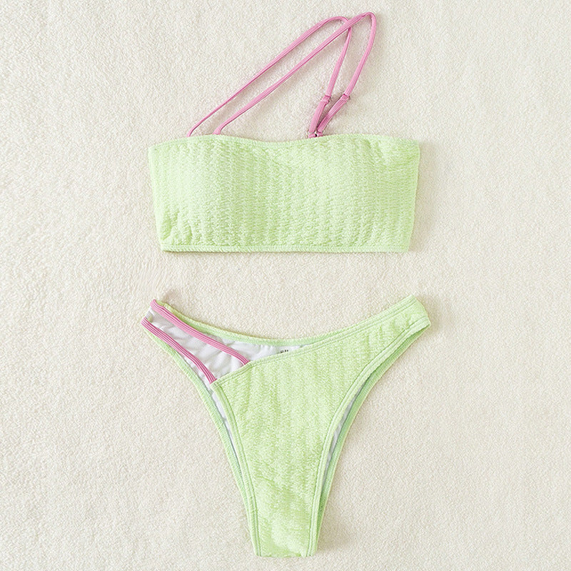 Damen Bikini-Set mit verspieltem Wickeldesign und elastischen Details Drune