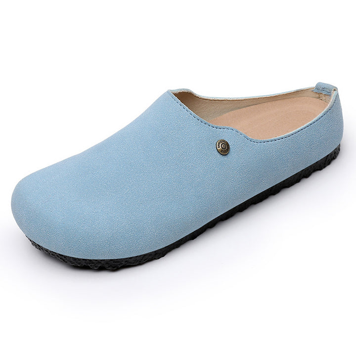 Damen nan leichtgewichtiger Schlupfclog mit ergonomischem Fußbett und rutschfester Profilsohle Drune