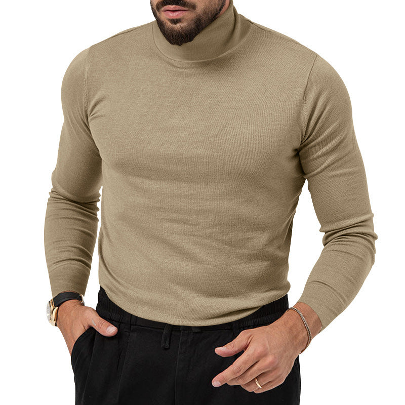 Herren eleganter Rollkragenpullover aus softem Material Drune