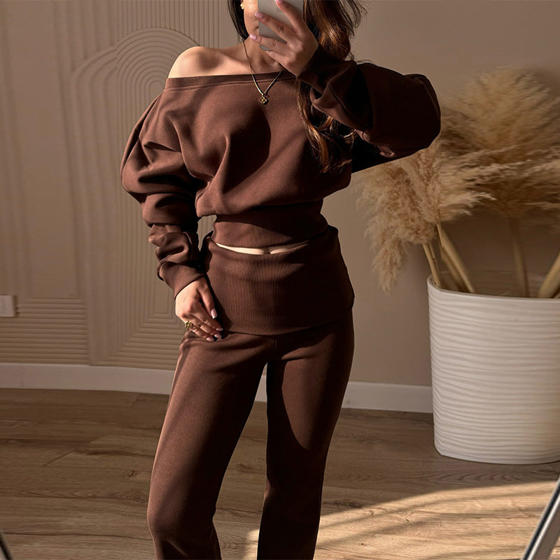 Damen lässiger oversized Lounge-Anzug Drune
