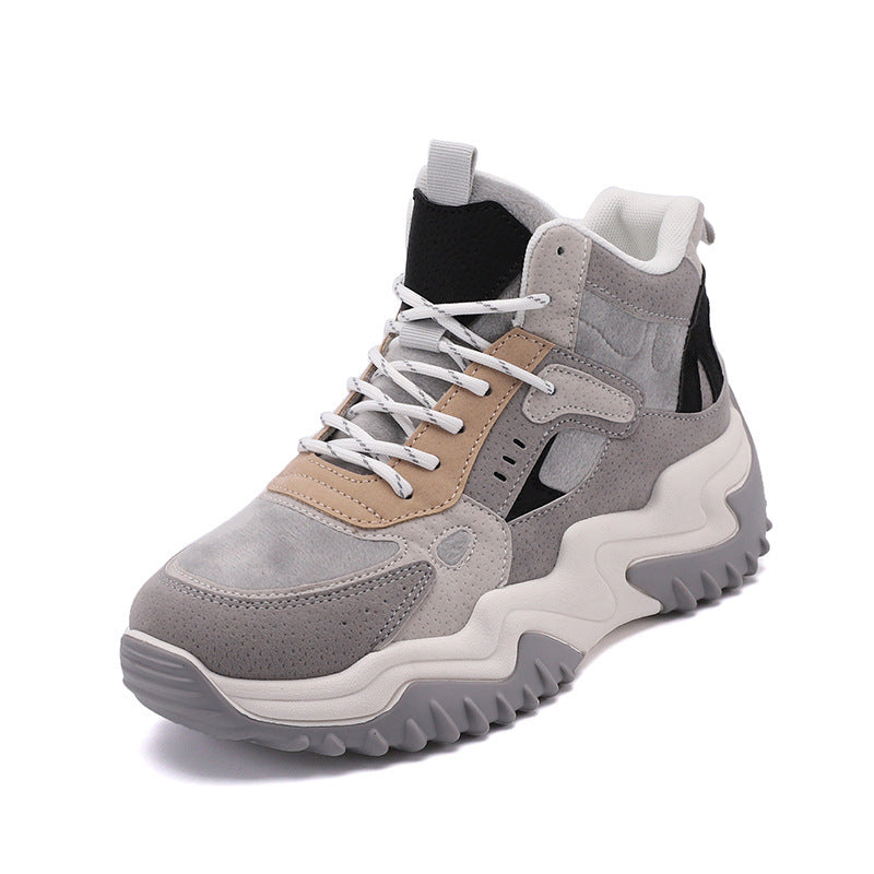 Damen Sportliche High-Top Sneakers mit wärmendem Innenfutter und rutschfester Sohle Drune