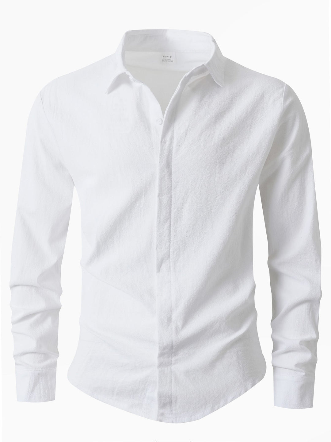 Herren Elegantes Casual-Hemd mit Slim-Fit Schnitt Drune