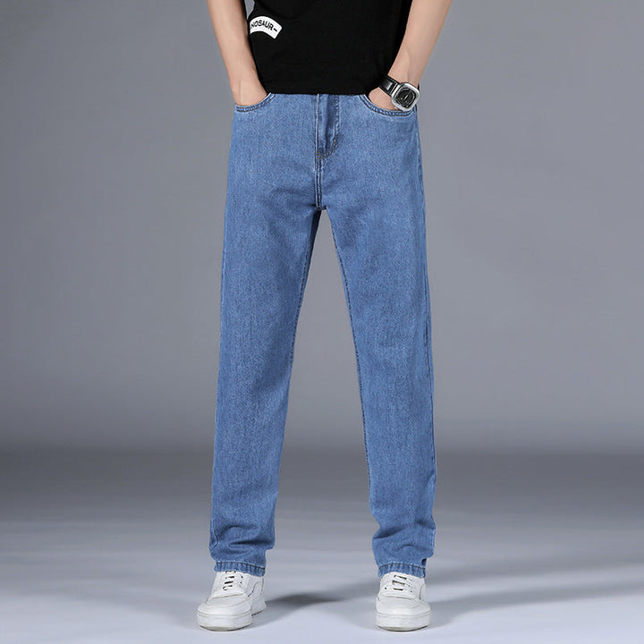 Drune | Denim Gerade Passform Klassischer Schnitt Vollständig Lässiger Stil
