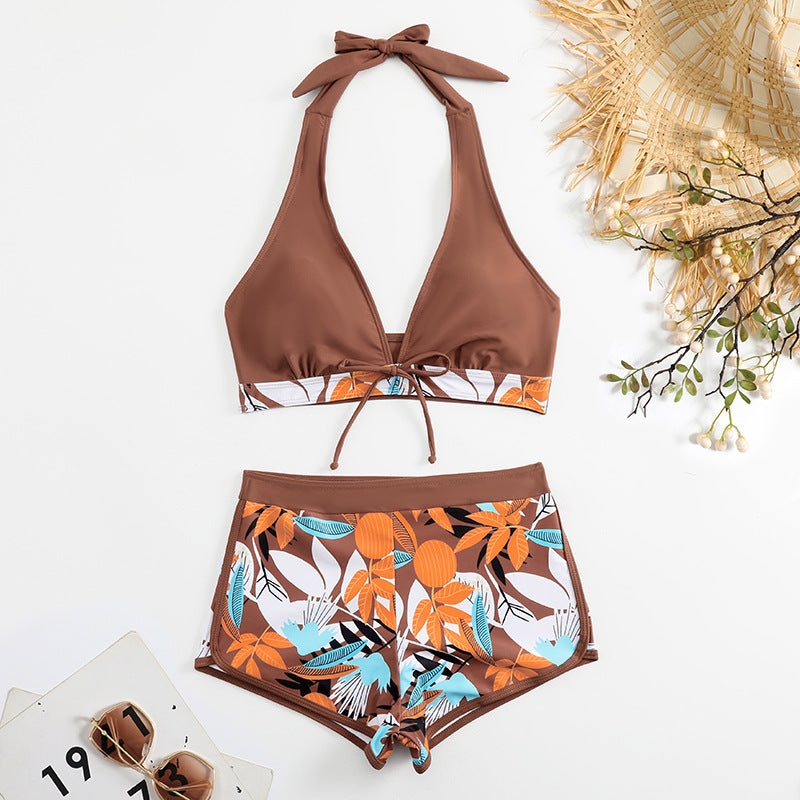 Damen Sportliches Bikini-Set mit verdecktem Bauch Drune