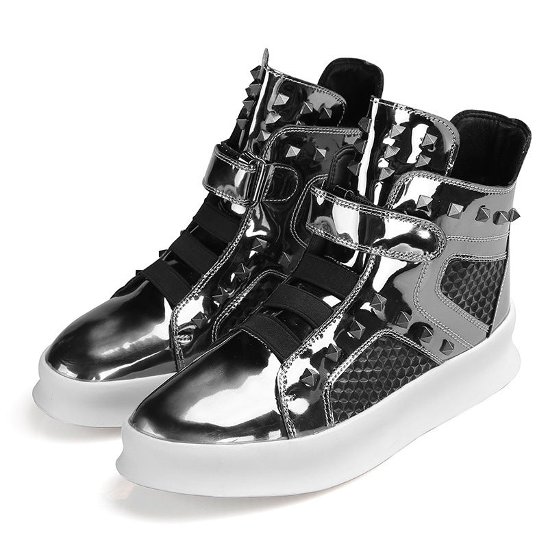 Damen High-Top Sneaker mit einzigartiger Netzstruktur und rutschfester Sohle Drune
