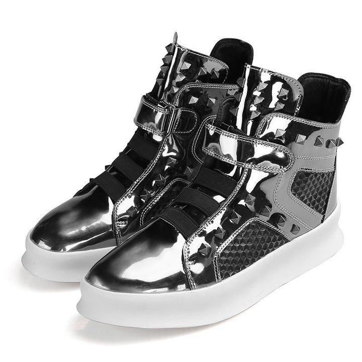Damen High-Top Sneaker mit einzigartiger Netzstruktur und rutschfester Sohle Drune
