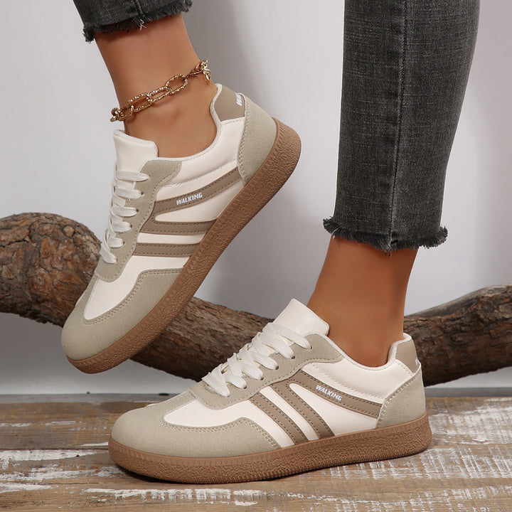 Damen Sportliche Sneakers mit rutschfester Sohle und weichem Innenfutter Drune