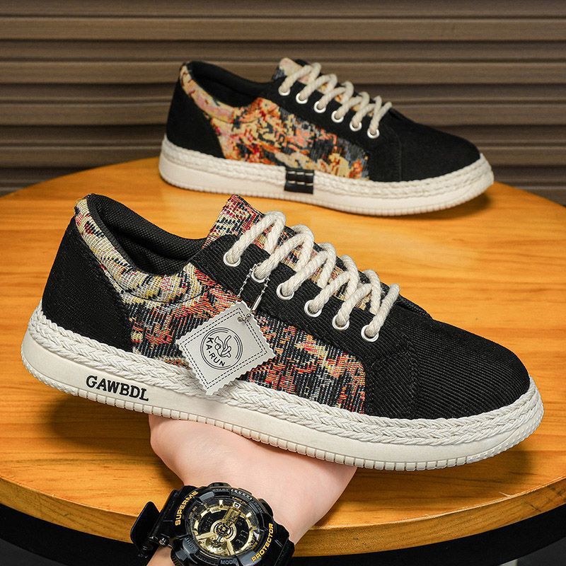 Damen modische Freizeit Sneakers mit strapazierfähigem Obermaterial und einzigartigem Design Drune