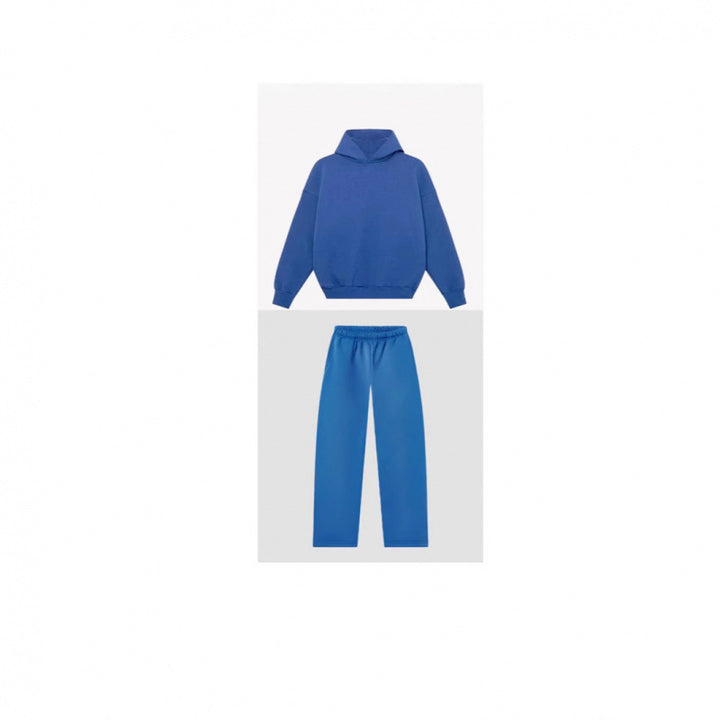 Damen Cozy Sweatshirt- und Hose-Set mit hohem Kragen und lässigem Schnitt Drune