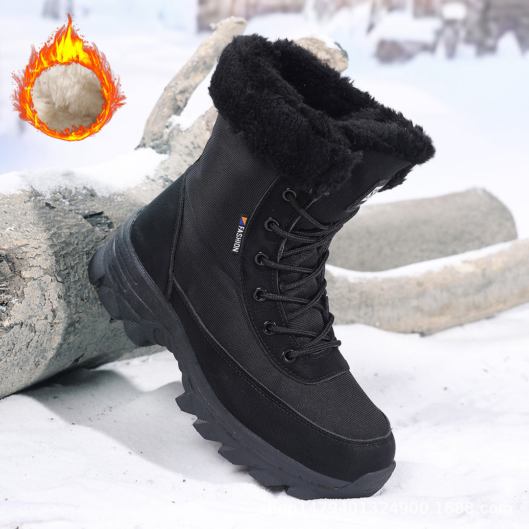 Damen Thermo-Winterstiefel mit isolierendem Futter und rutschfester Sohle Drune
