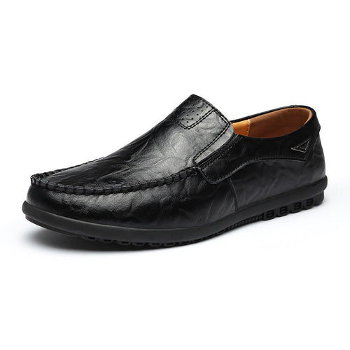 Herren Elegante Mokassins mit elastischem Einstieg und rutschfester Sohle Drune