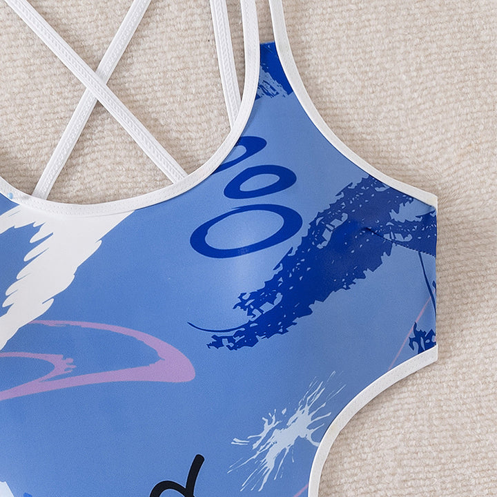Damen Einteiliger Badeanzug mit trendigen Cut-Out-Details Drune