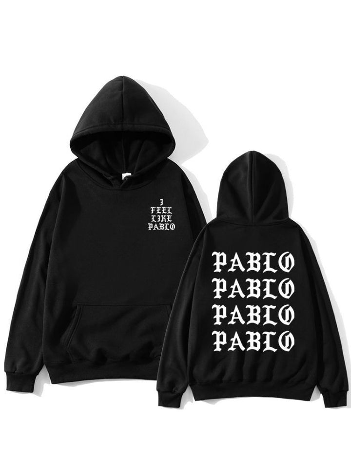 Damen Kapuzenpullover mit grafischem Statement Drune