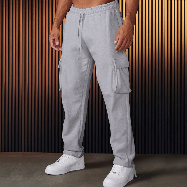 Herren Cargo-Jogginghose mit verstellbarem Bund und praktischen Seitentaschen Drune