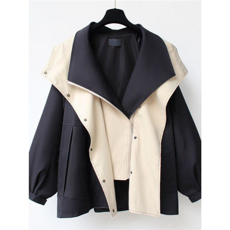 Damen multifunktionale Outdoor-Jacke mit großen Taschen und praktischen Reißverschlüssen Drune