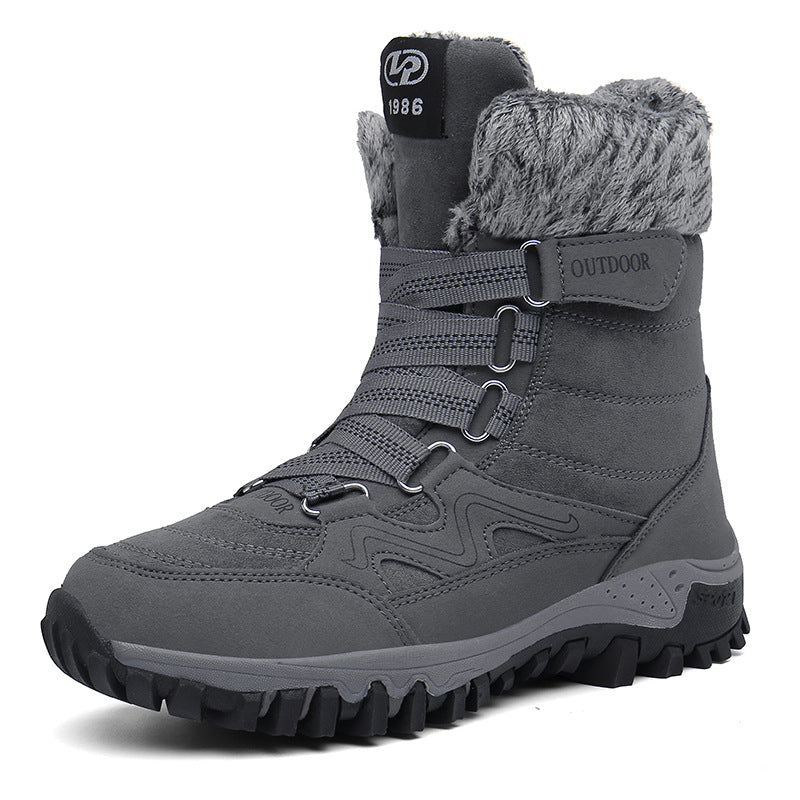 Damen Wasserdichte Winterstiefel mit isolierter Fütterung Drune