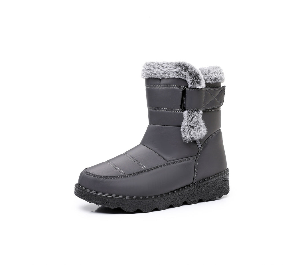 Damen Winterstiefel mit kuscheligem Futter und rutschfester Sohle Drune