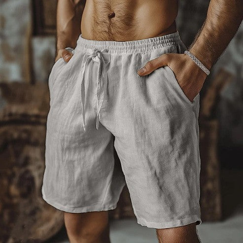 Drune | Herren-Schnürshorts aus Baumwolle