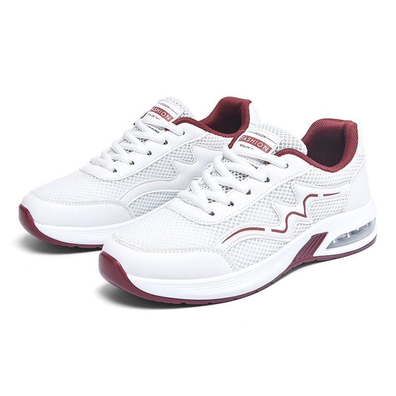 Damen nan City-Walking-Sneaker mit sichtbarer Fersenluftkammer und ergonomischer EVA-Dämpfung Drune