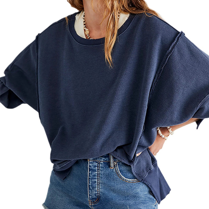 Damen oversized Sweatshirt Drune