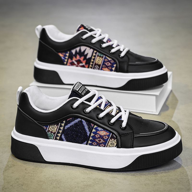 Damen Sneakers im Ethno-Style mit robustem Design für den Alltag Drune