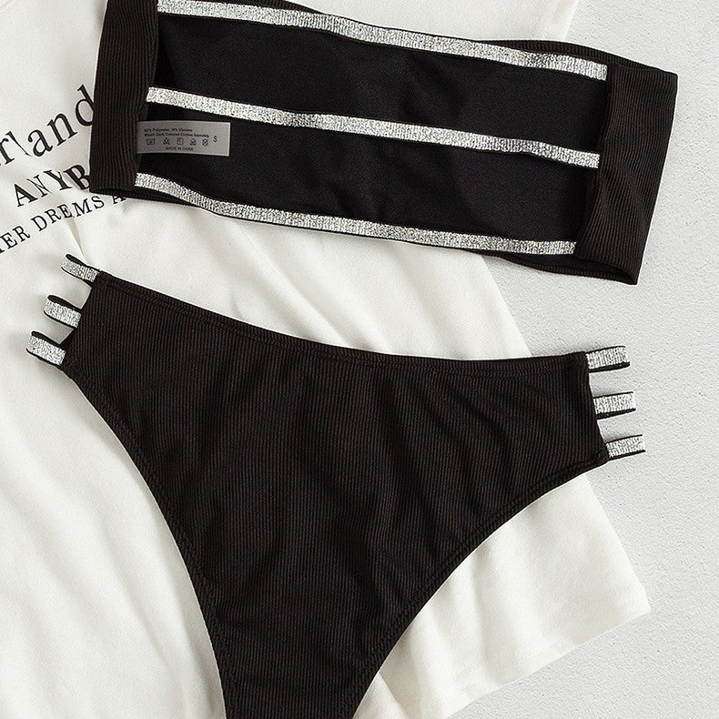 Damen Bandeau-Bikini-Oberteil Drune
