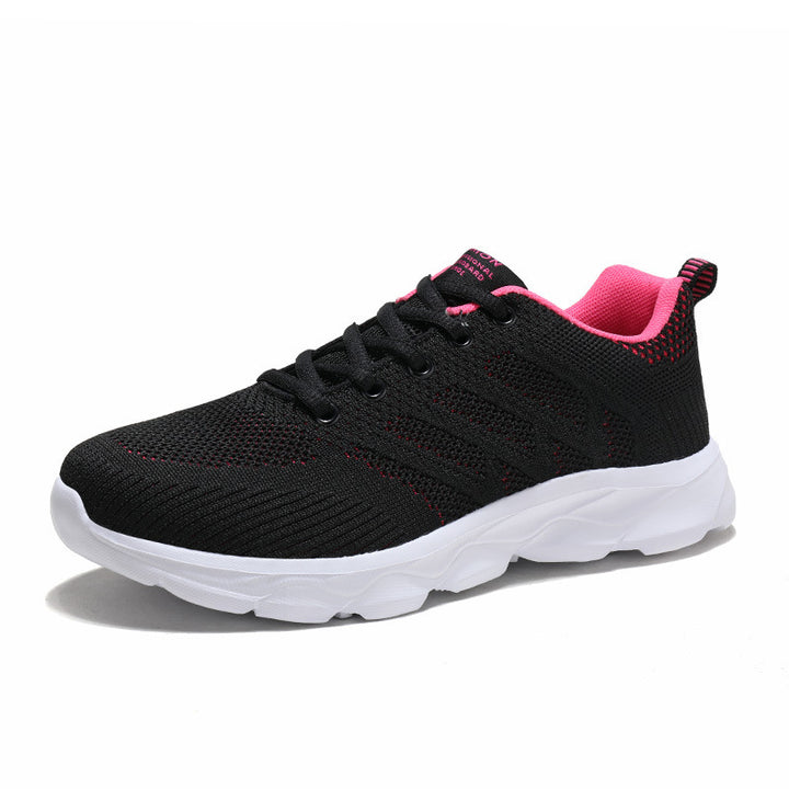 Unisex nan leichte atmungsaktive Strick-Sneaker mit dämpfender Zwischensohle Drune