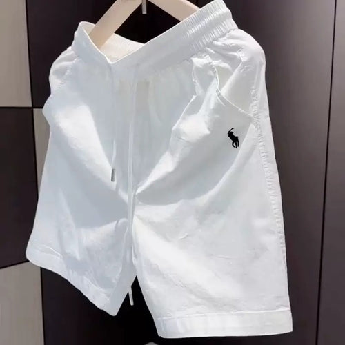 Herren leichte Freizeithose mit elastischem Bund und seitlichen Taschen Drune