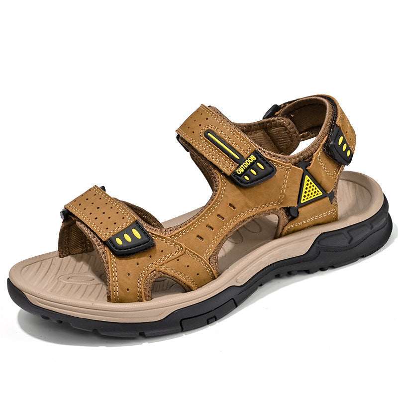 Herren Sportliche Outdoor-Sandalen mit verstellbarem Riemensystem und rutschfester Sohle Drune