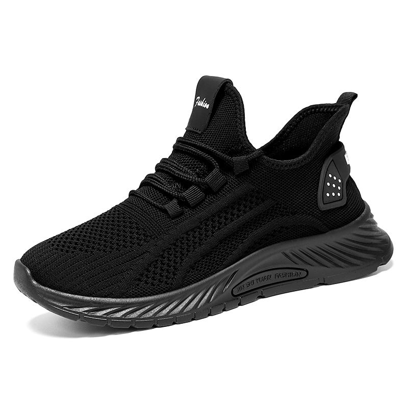 Damen nan nahtloser Flyknit-Comfort-Laufschuh mit elastischem Sockeneinstieg und reaktiver Leichtlaufsohle Drune