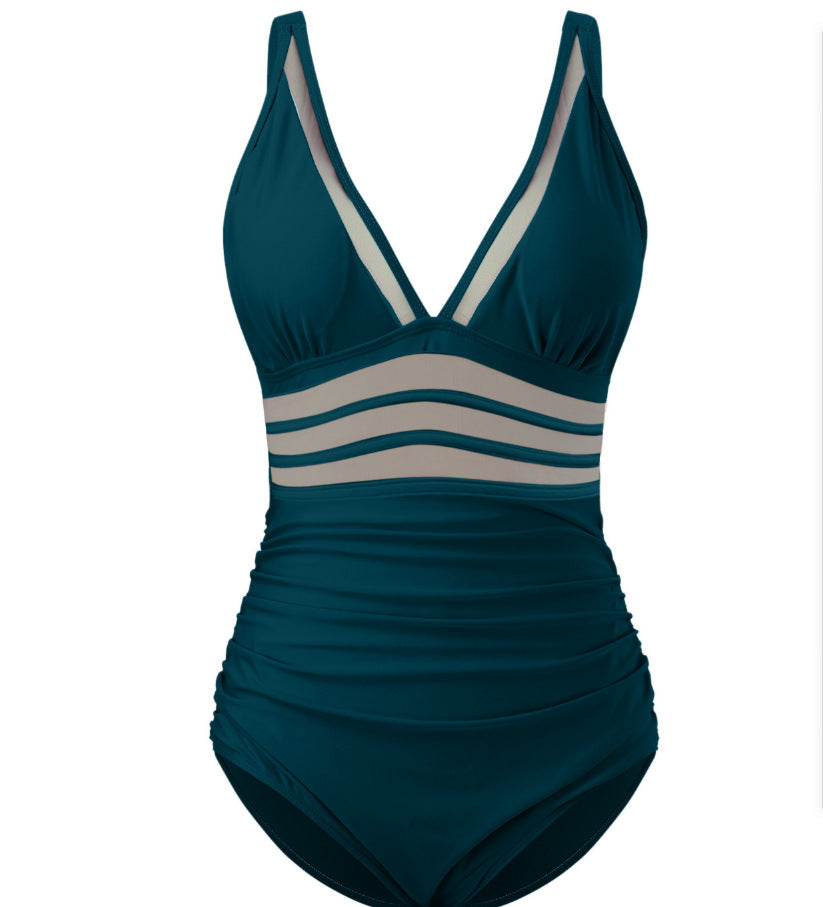 Damen eleganter Badeanzug mit verführerischen Cut-Out-Details Drune