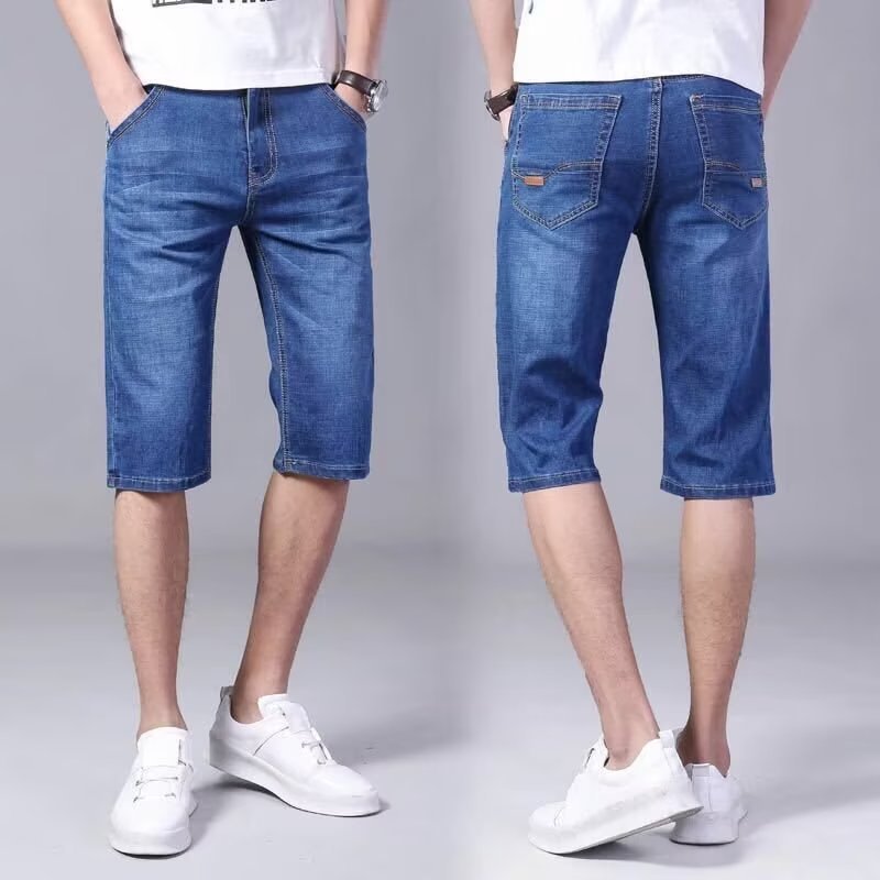Herren lässige Denim-Shorts im modernen Schnitt mit praktischen Taschen Drune