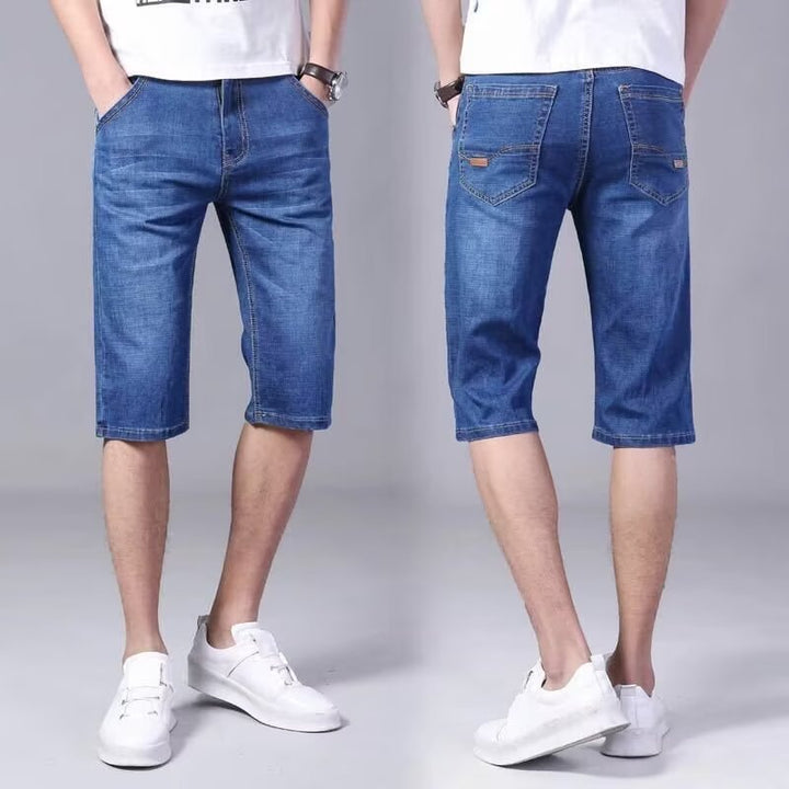 Herren lässige Denim-Shorts im modernen Schnitt mit praktischen Taschen Drune