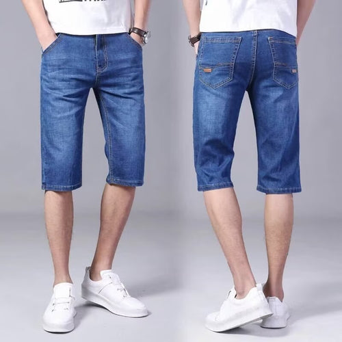 Herren lässige Denim-Shorts im modernen Schnitt mit praktischen Taschen Drune