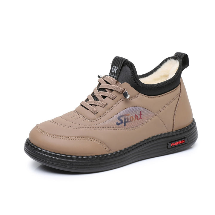 Damen Sportliche und isolierte Sneakers mit kuscheligem Innenfutter Drune
