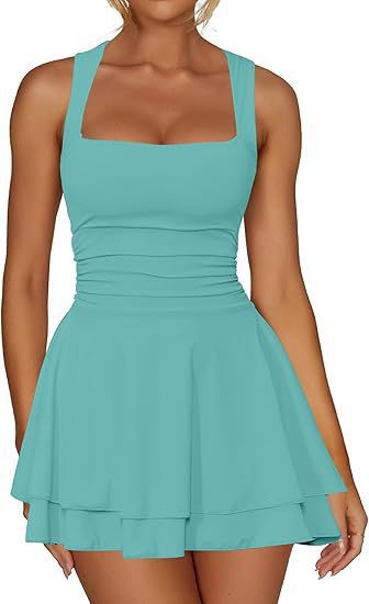Feminines Ausgestelltes Schwimmdress Drune