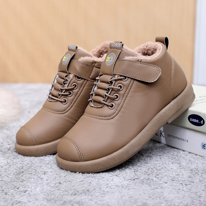 Damen Warme Winter-Sneaker mit weichem Innenfutter und rutschfester Sohle Drune