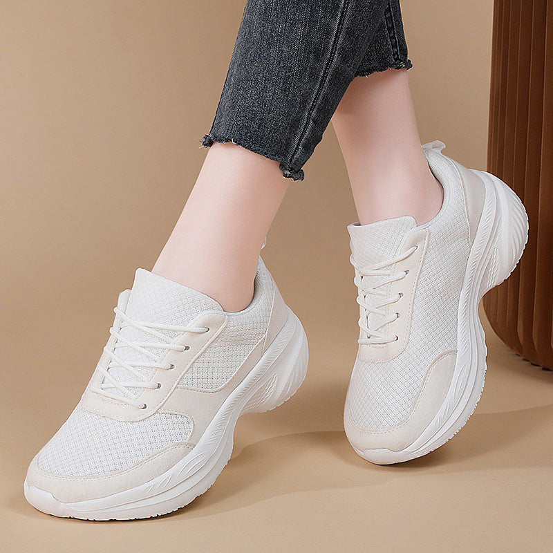 Damen Sportliche Laufschuhe mit atmungsaktivem Mesh-Obermaterial und dämpfender Sohle Drune