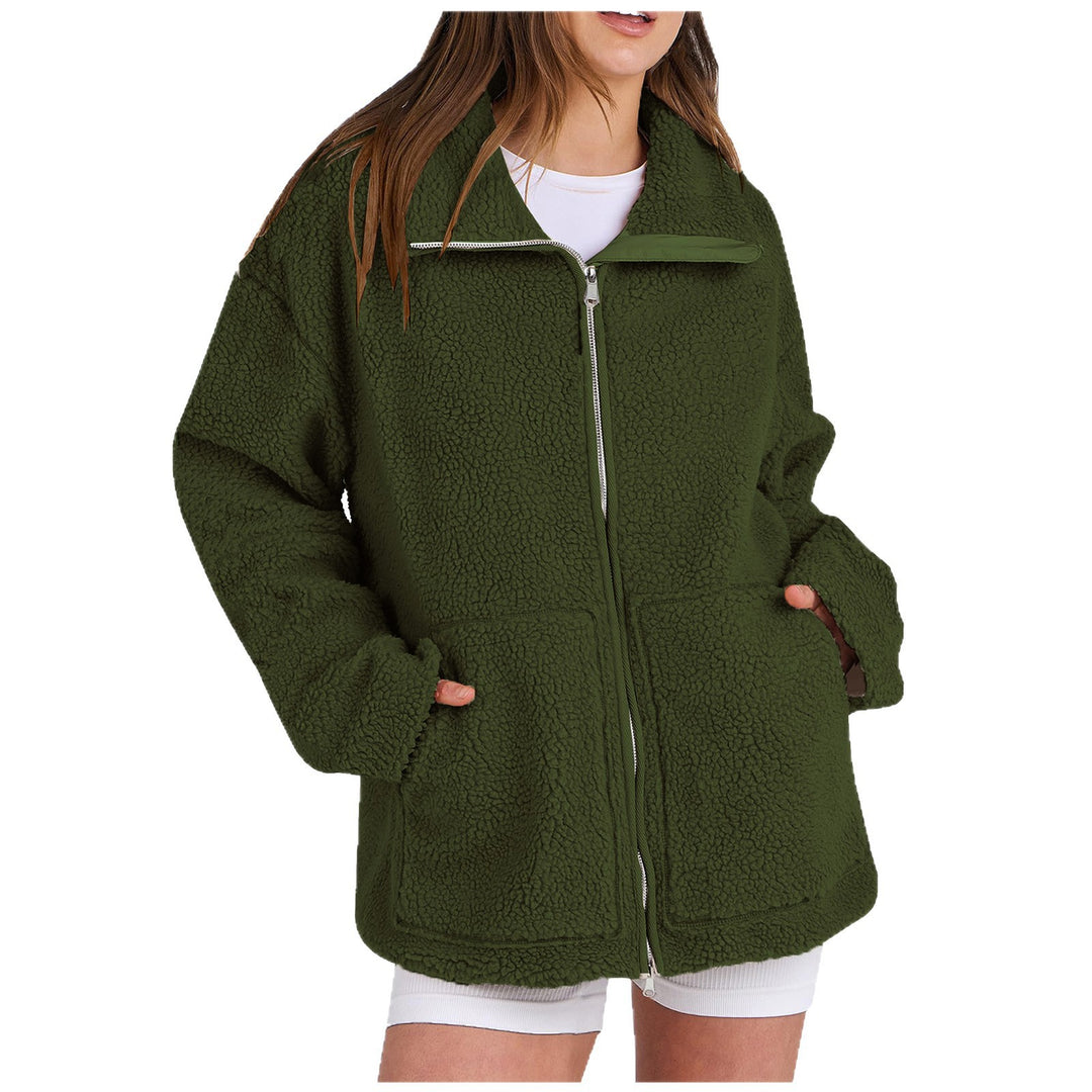 Damen Gemütlicher Fleece-Hoodie Drune