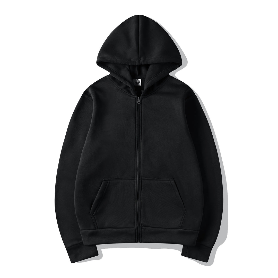 Damen Kapuzensweatshirt mit durchgehendem Reißverschluss und seitlichen Taschen Drune