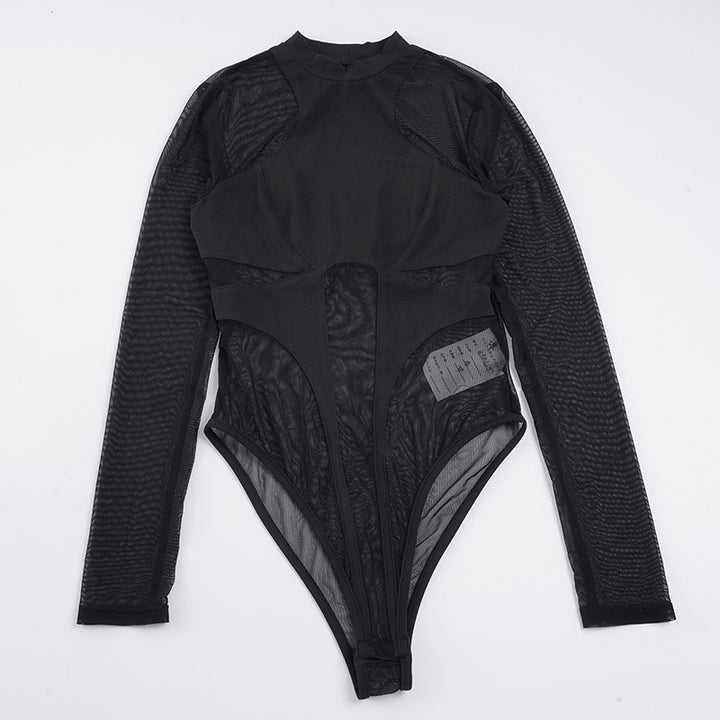 Damen Hightech Bodysuit mit innovativem Mesh-Design Drune