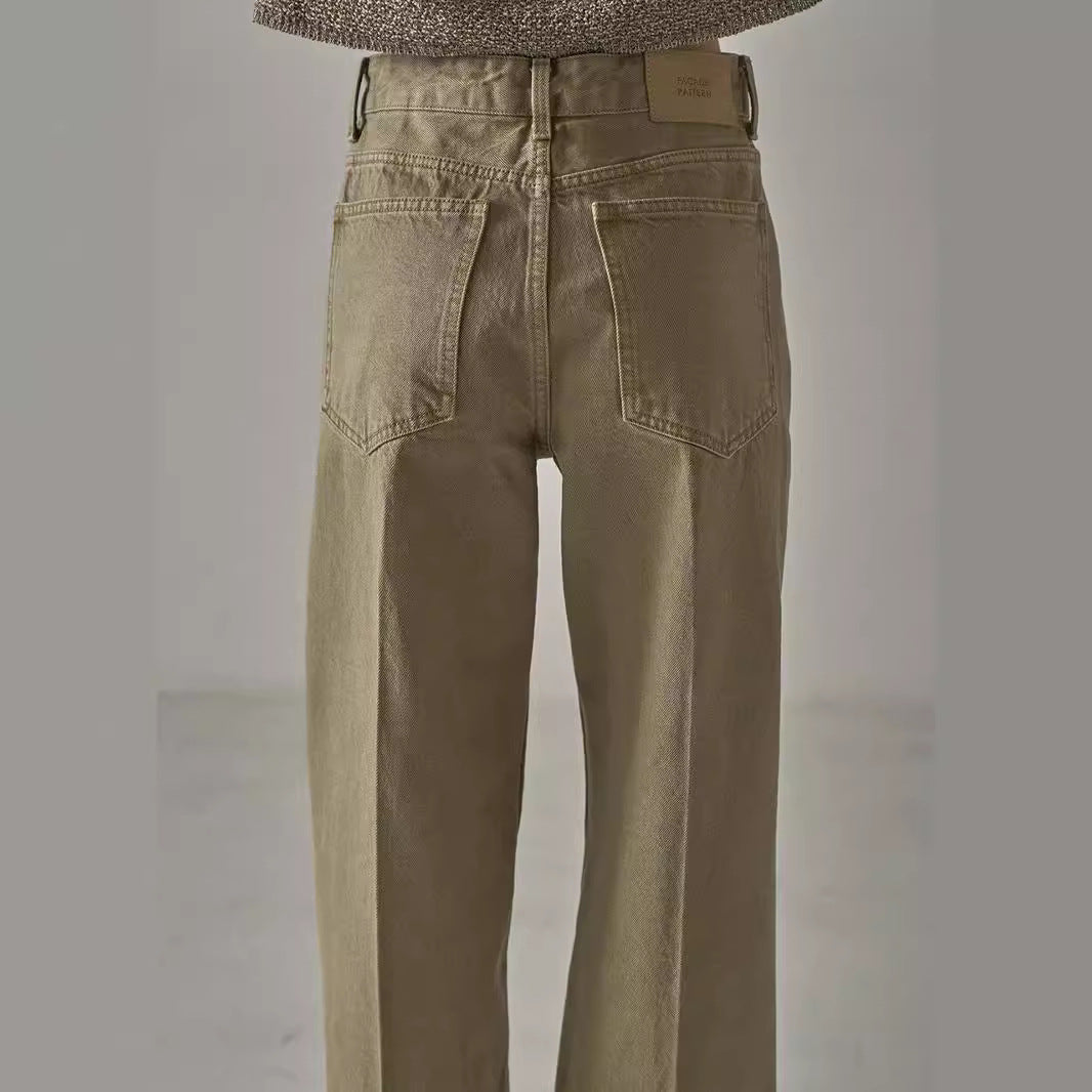 Damen lässiger Oversized-Blazer aus hochwertigem Kunstleder Drune
