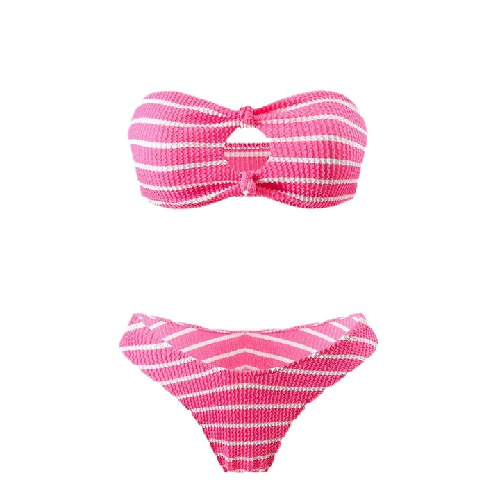 Damen Bandeau-Bikini mit raffinierten Details Drune