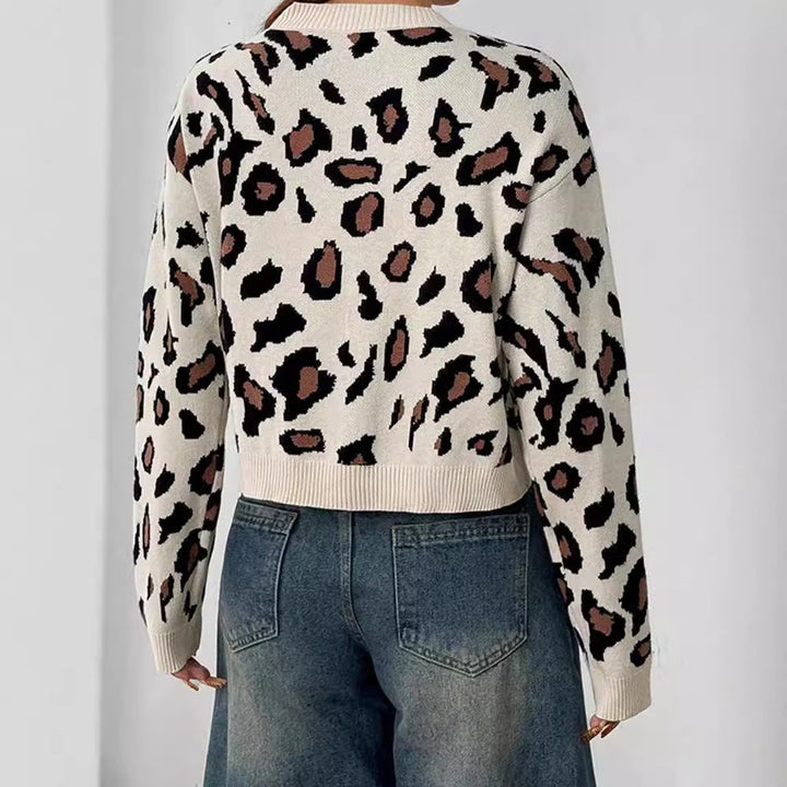 Damen Trendiger Cardigan mit verspielten Schleifen Drune