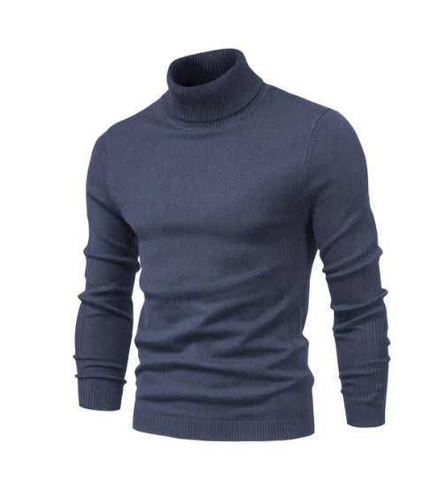 Herren Grober Rollkragenpullover aus wärmendem Material mit strukturierter Oberfläche Drune