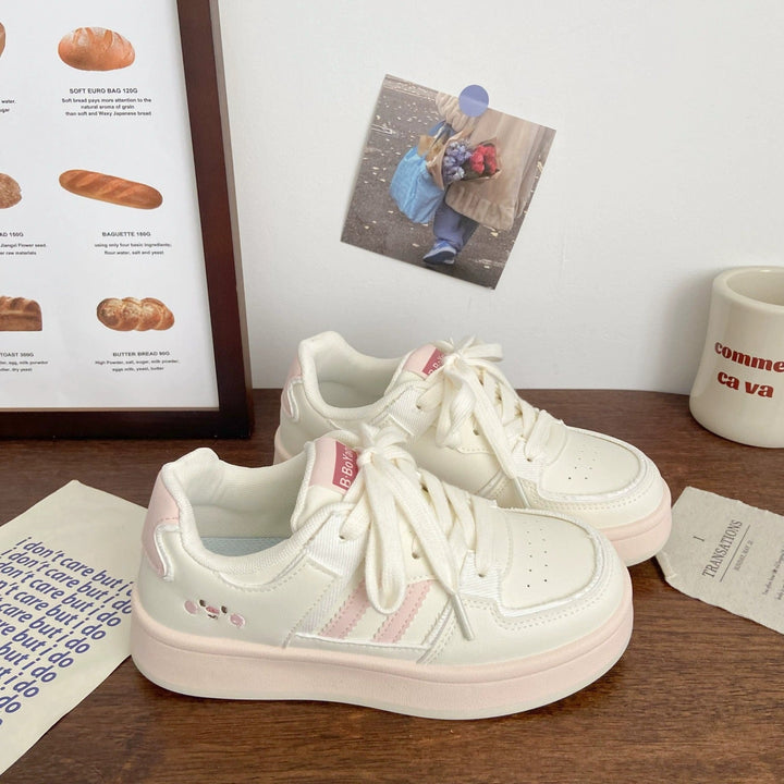 Damen Chunky Sneakers mit gepolsterter Sohle und sportlichen Akzenten Drune