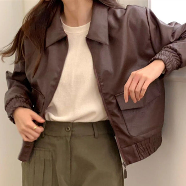 Damen Praktische und modische Kurzjacke Drune