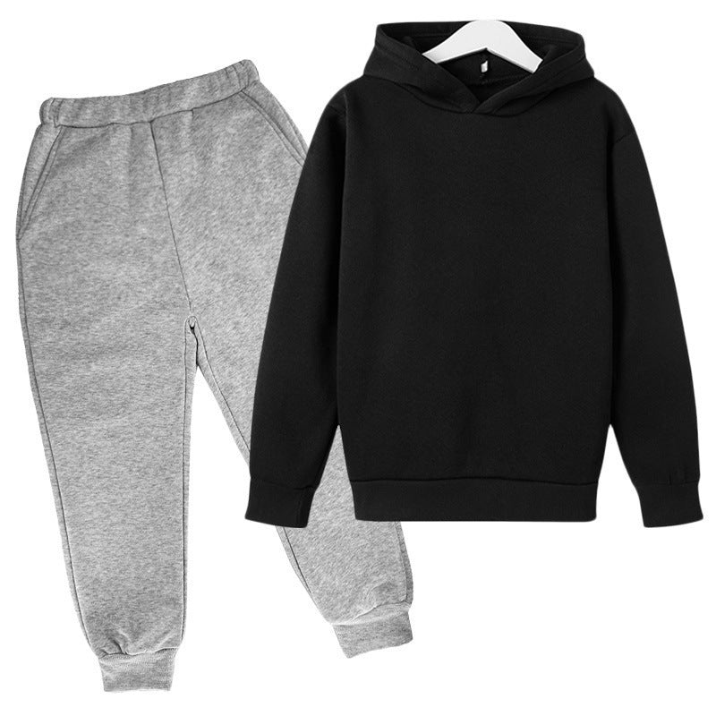 Unisex nan komfortables Hoodie und Jogger Set aus French Terry mit elastischem Bund und Rippbündchen Drune