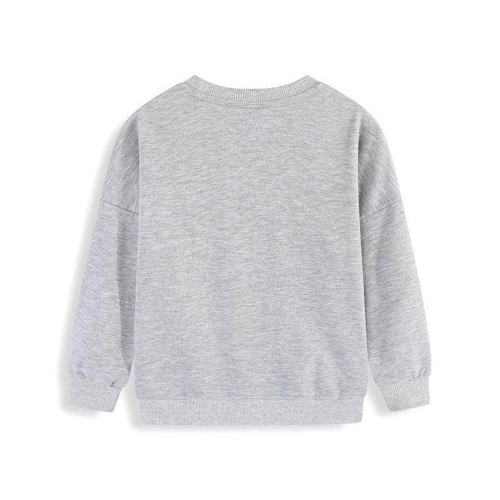 Mädchen Sweatshirt mit verspieltem Pferde-Design Drune