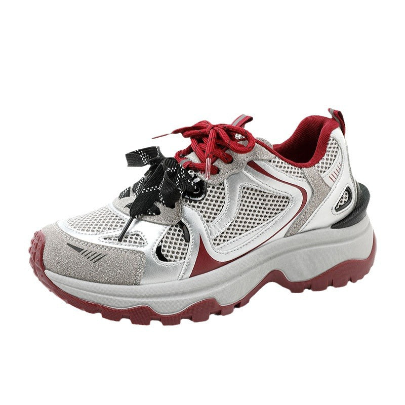 Damen Sportliche Wanderschuhe mit atmungsaktiver Mesh-Oberfläche und stabiler Sohle Drune